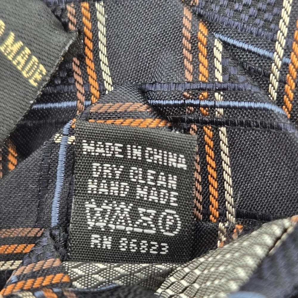 Valerio Garati 100% Silk Plaid Tie